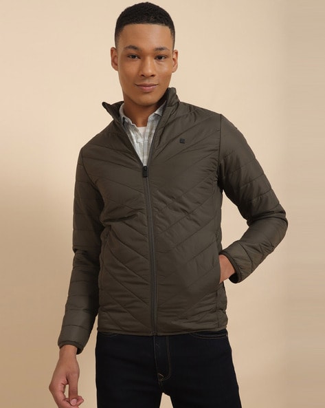 Buy Men Black Solid Full Sleeves Casual Jacket Online - 474927 | Allen Solly