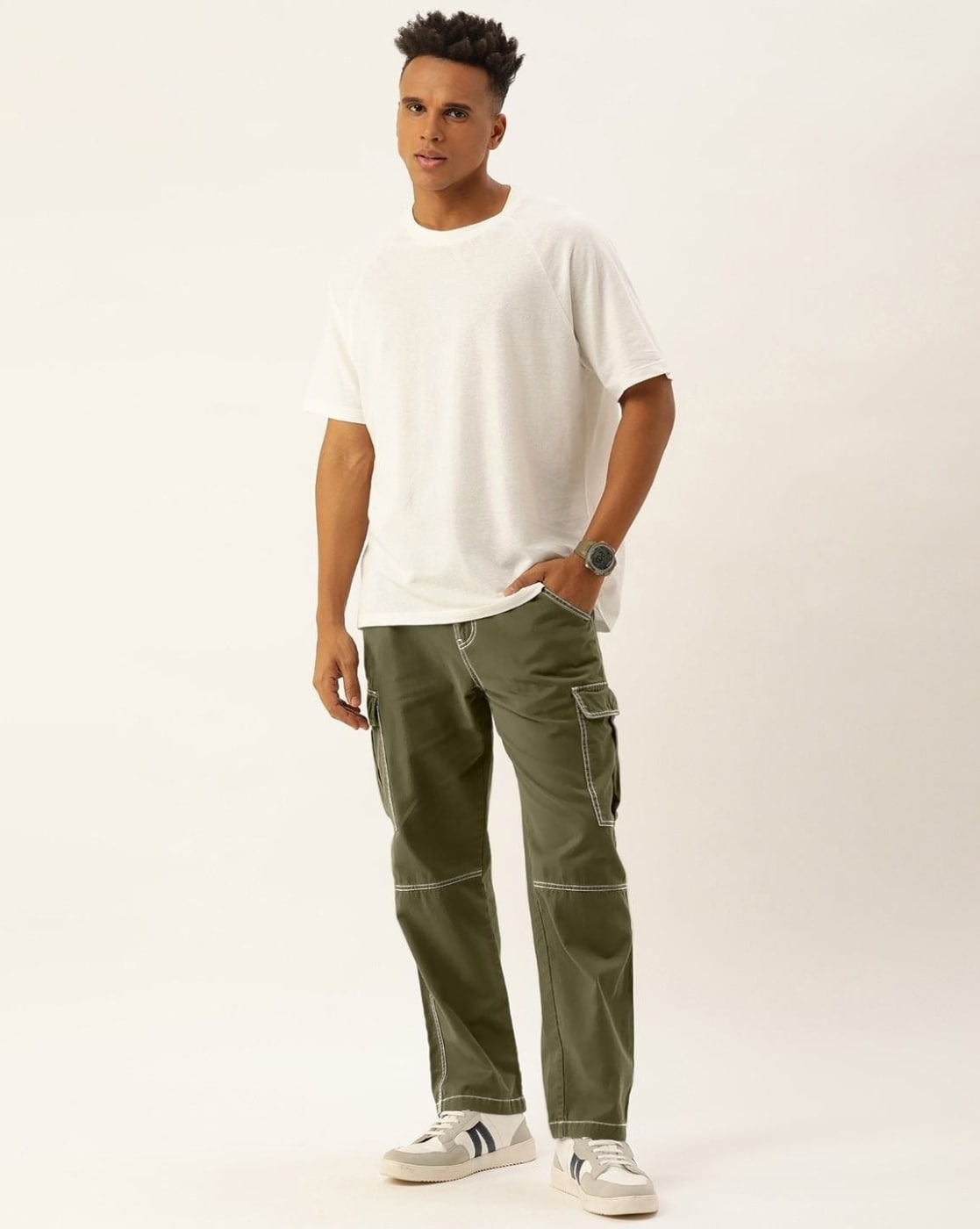 Men Loose Fit Sweatpants Hip Hop Dance Pants Sports Jogger Baggy Trousers  Casual | eBay