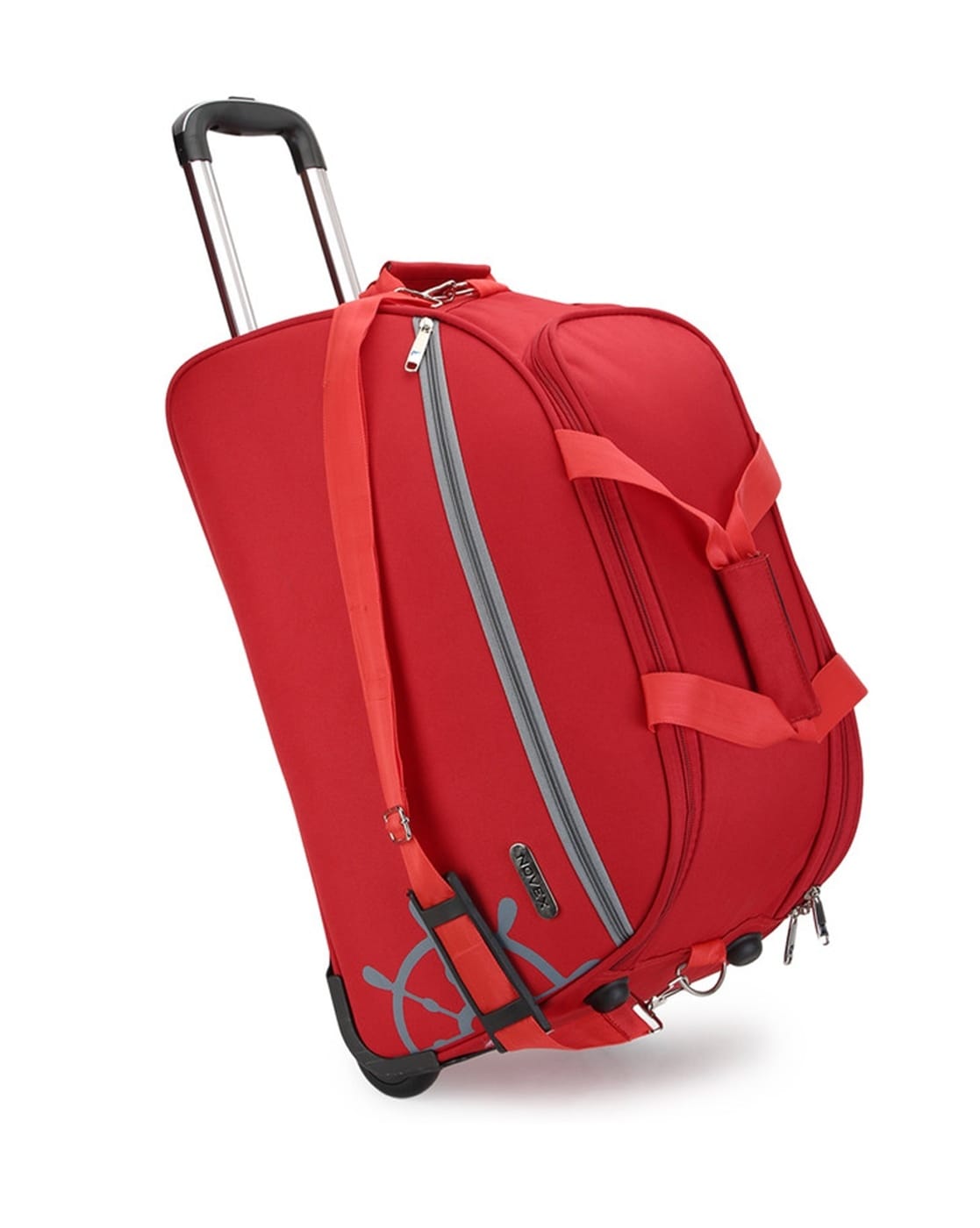 Buy Red Luggage Trolley Bags for Men by Novex Online Ajio