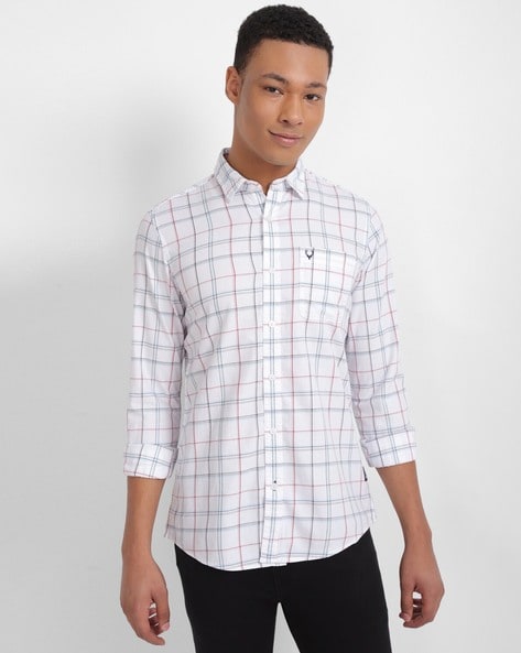 Buy White Shirts for Men by ALLEN SOLLY Online