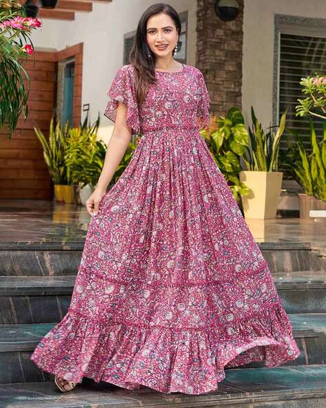 NEW DESIGNER PARTY WEAR LOOK GOWN BUY NOW – Joshindia