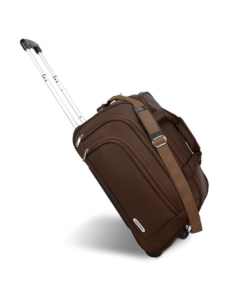Buy Brown Luggage Trolley Bags for Men by Novex Online Ajio