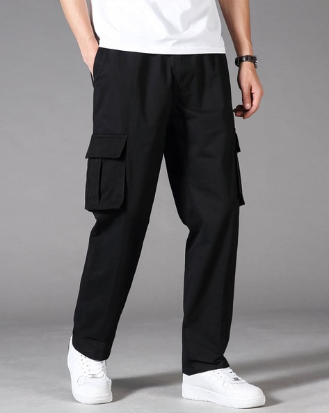 Buy Black Trousers & Pants for Men by Paralians Online