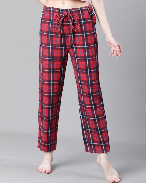 Womens outlet checkered pyjamas