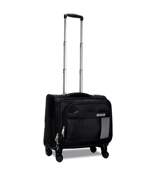 Buy Black Luggage Trolley Bags for Men by Novex Online Ajio