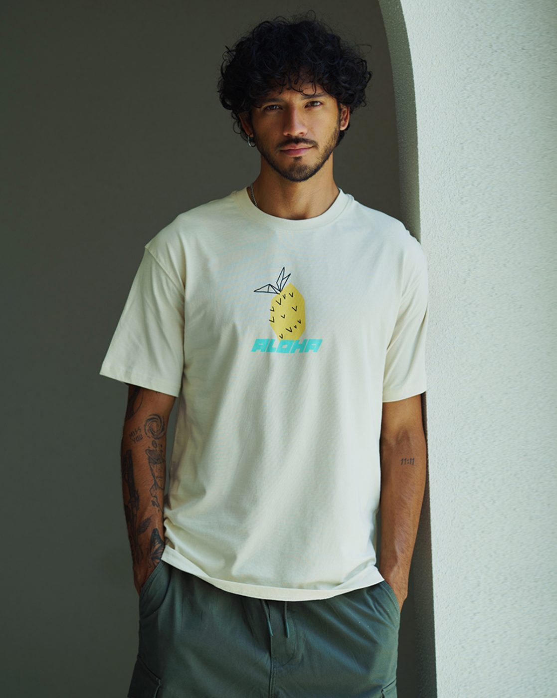 Buy Off-White Tshirts for Men by BONKERS CORNER Online