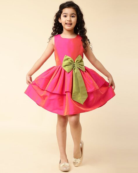 Girls Party Frock - 0-14 Years Baby Flower Girl Dress