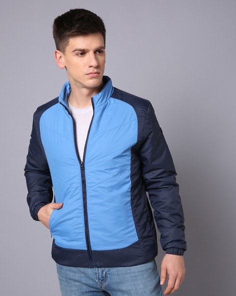 Mens Palm Angels blue Colour-Block Track Jacket | Harrods # {CountryCode}