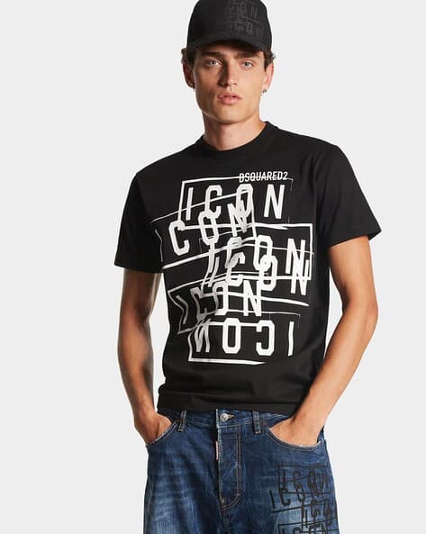 大人気★DSQUARED2 ICON SCRIBBLE COOL FIT T-SHIRT DSQUARED2 tシャツ Icon Scribble Cool Fit Tee/0241 メンズ