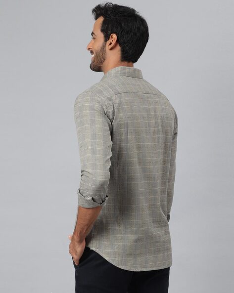 Buy Grey Shirts for Men by Mr Button Online