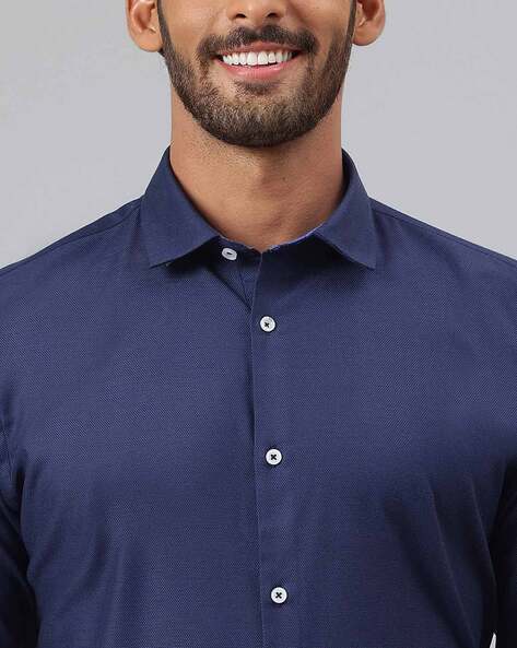 Buy Blue Shirts for Men by Mr Button Online