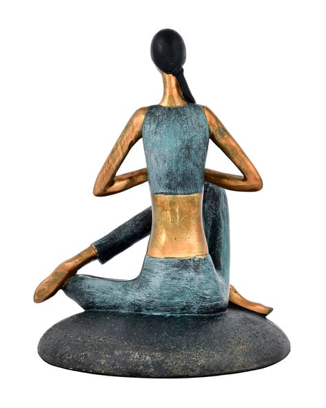 Buy Grey & Gold Showpieces & Figurines for Home & Kitchen by Tayhaa Online