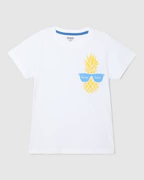 max Boys Graphic Print Regular Fit Crew-Neck T-Shirt-picture-11