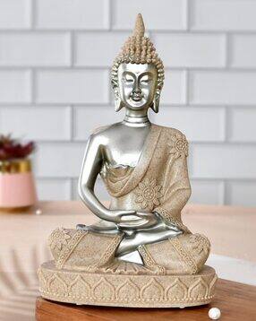 tayhaa Eternal Wisdom Tranquility Resin Buddha Idol-picture-44
