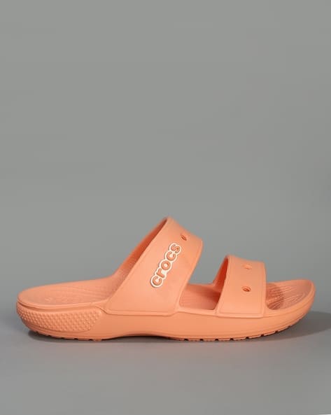 Ladies Sandals Orange Croc Sandals Crocs Swiftwater Mesh Light