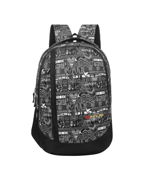 Logo lined mesh pocket 2025 backpack