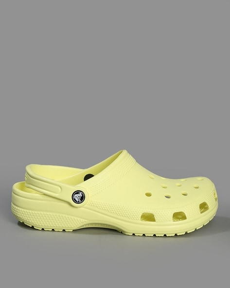 Yellow store women crocs