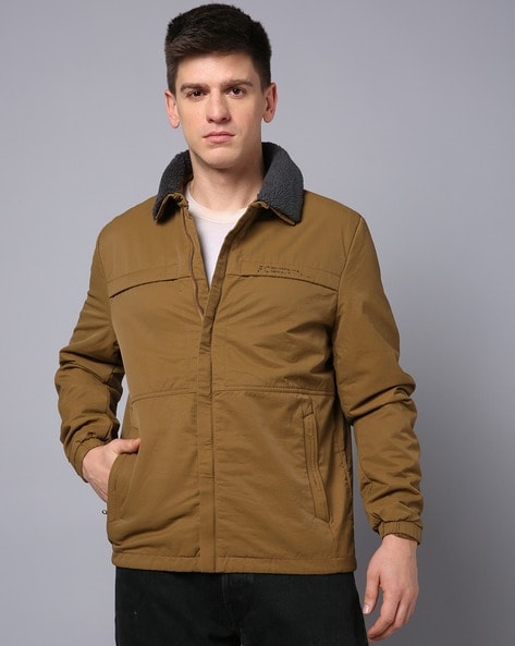 BANANA REPUBLIC Mens Fleece Jacket UK 38 Medium Khaki Polyester | Vintage &  Second-Hand Clothing Online | Thrift Shop