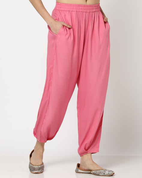 Buy Uzmano Harem Pants for Women,Girls Orange_Pink & Light Pink (Pack of 2)  (Free Size) at Amazon.in