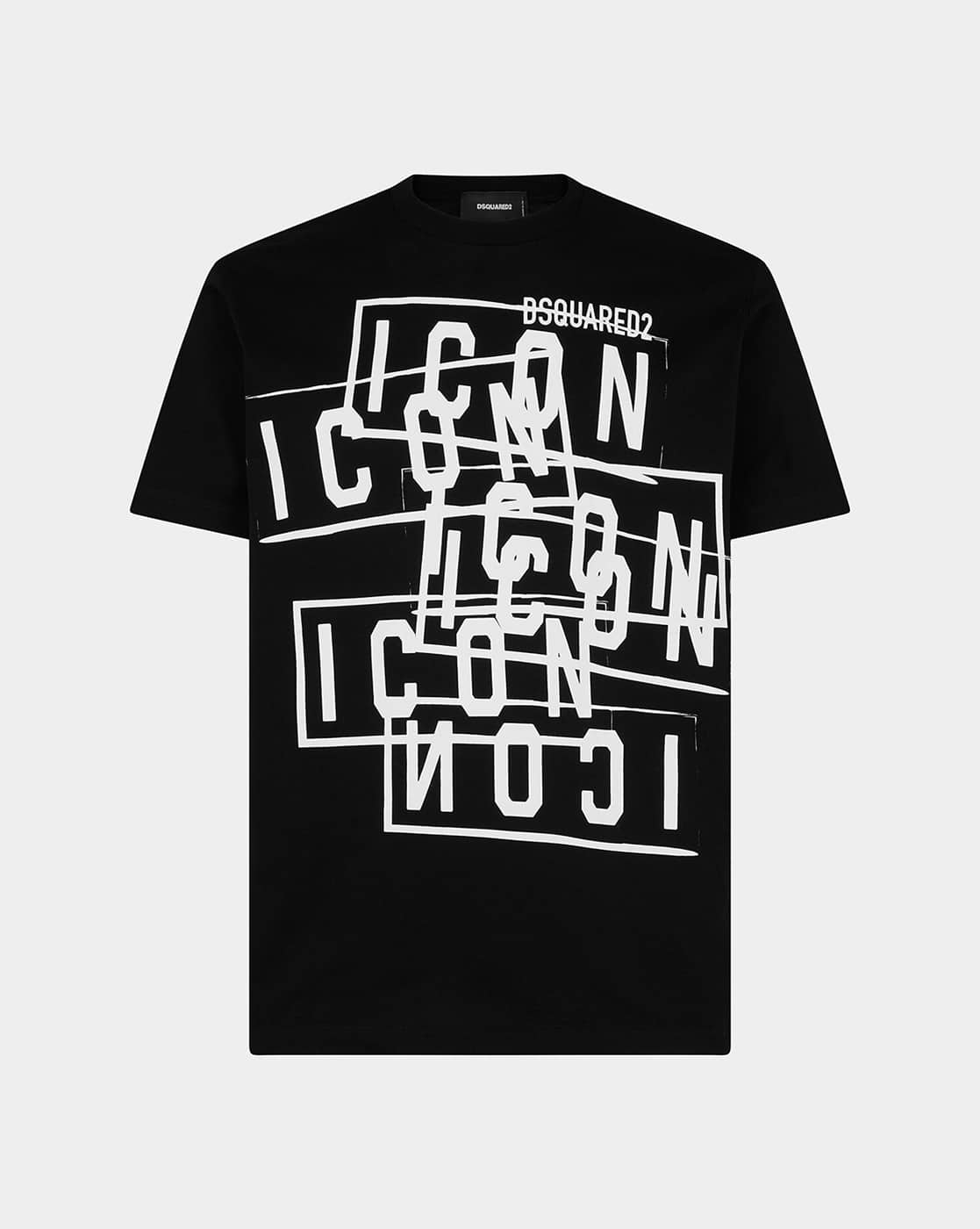 Buy Dsquared2 Icon Stamps Cool Cotton Regular Fit T-Shirt