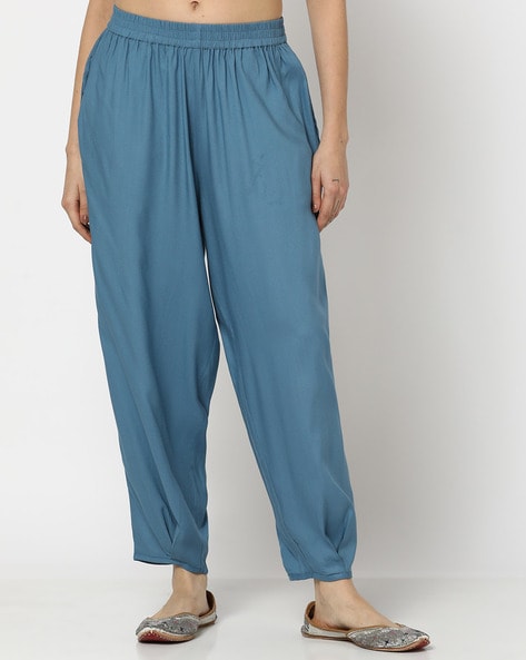 Women Tapered Fit Harem Pants Price in India