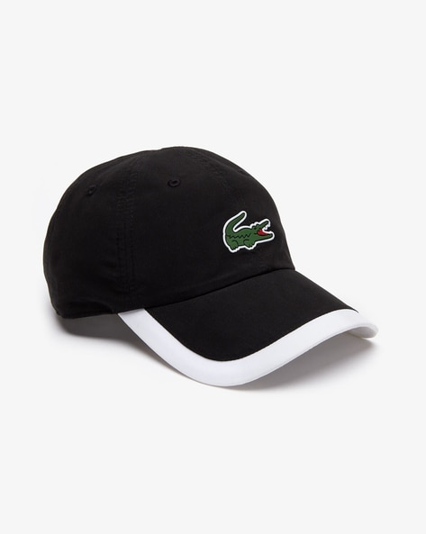 Mens black hot sale lacoste cap