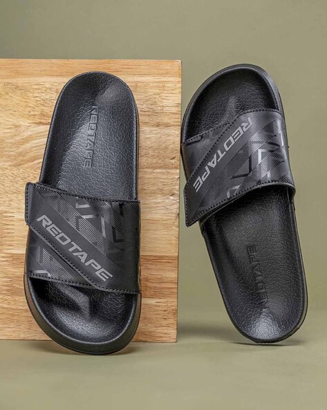 Buy Black Flip Flop Slippers for Men by RED TAPE Online Ajio