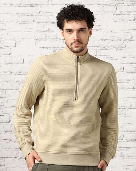 Khaki mens sweatshirt best sale