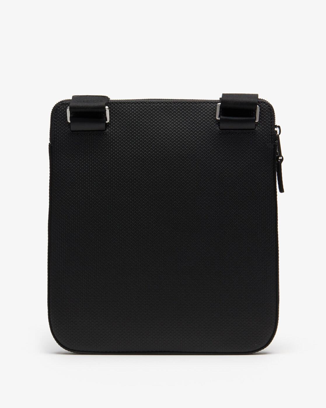 Chantaco Matte Pique Leather Flat Zip Bag