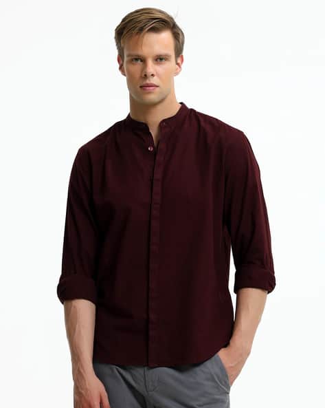 Men Slim Fit Shirt