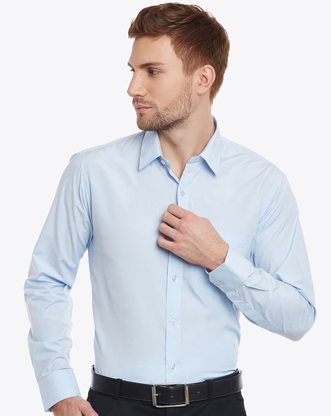 Buy Blue Shirts for Men by ENGLISH NAVY Online