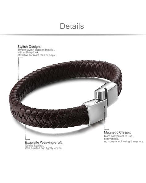 Mens bracelet clearance clasps