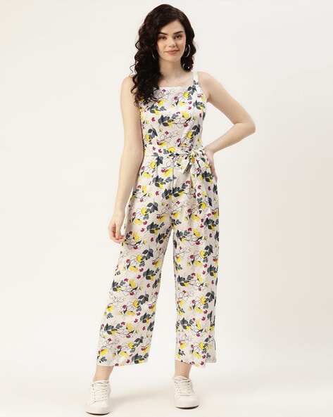 Floral hot sale jumpsuits online