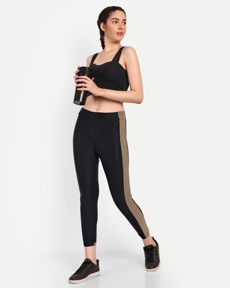 Block Ankle Leggings