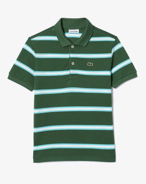 Lacoste Striped Regular Fit Polo T-Shirt