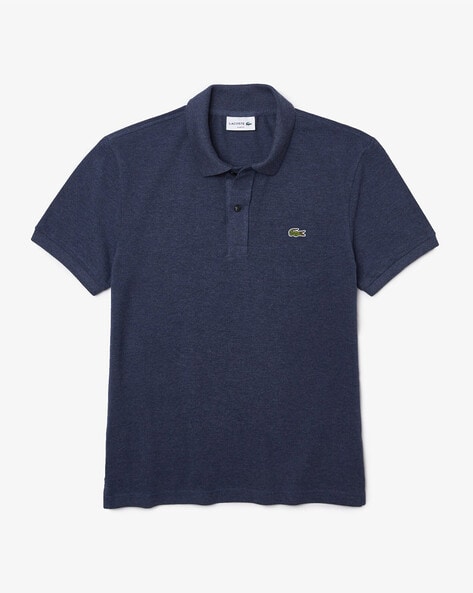 Lacoste slim fit polo black hotsell