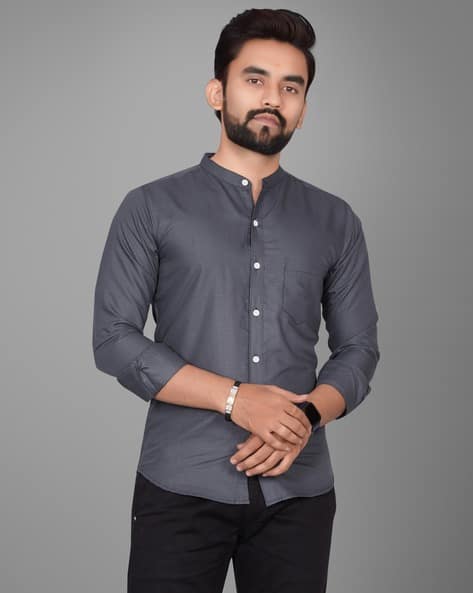 Solid Regular Fit Shirt