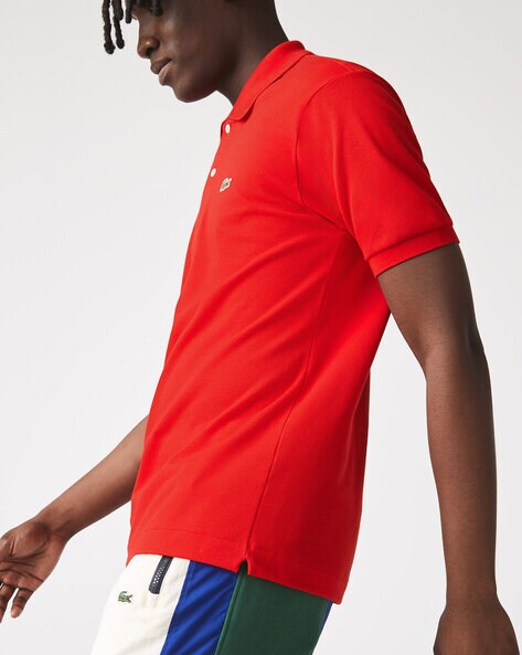 T shirt best sale lacoste sport rouge