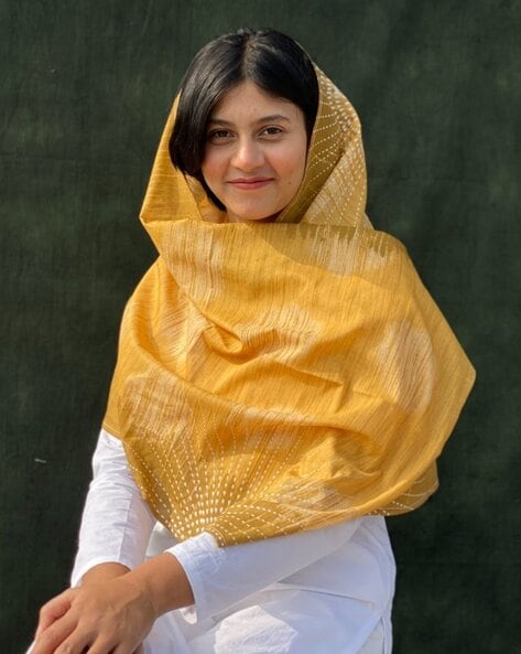 Women Printed Cotton Scarf Price in India