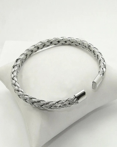 Vintage Sterling Silver 925 Braided Mexico Cuff Bracelet 75. | Estate  Jewelers | Toledo, OH