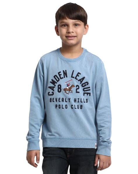 Buy Blue Sweaters Cardigans for Boys by Beverly Hills Polo Club