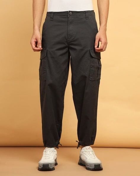 Buy Black Trousers & Pants for Men by Wrangler Online