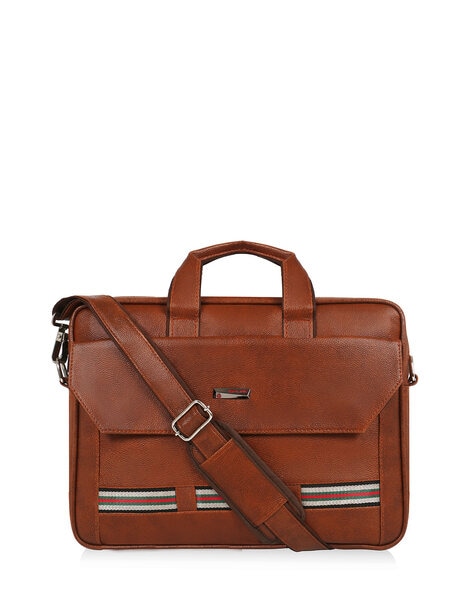 Buy Brown Laptop Bags for Men by Hileder Online | Ajio.com