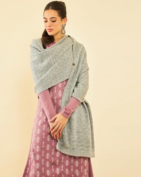 Women Knitted Shawls Price in India