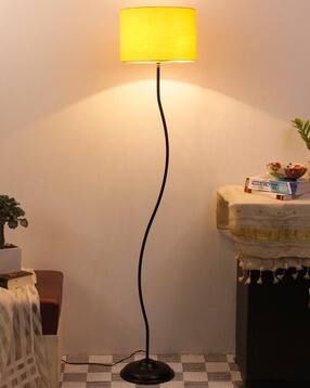 devansh Drum Curvy Floor Lamp with Base-picture-14