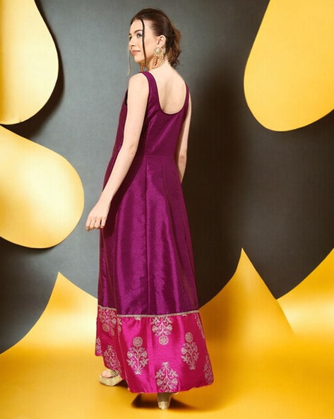 Buy Purple Dresses & Gowns for Women by AHALYAA Online