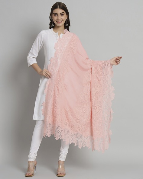 Women Lace Shawl Price in India