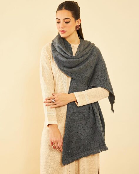 Women Knitted Shawls Price in India