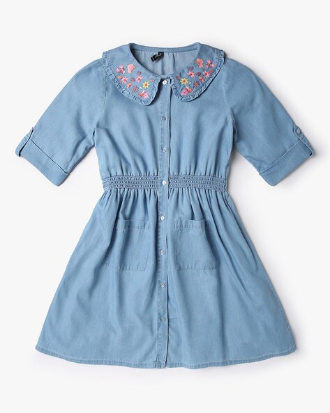 Tommy Hilfiger Big Girls Denim Shirt Dress - Macy's