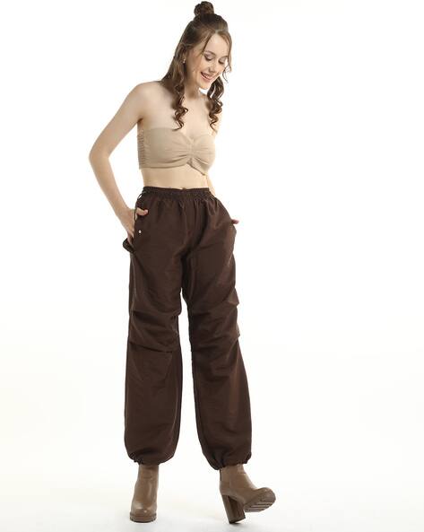 SAM Women High-Rise Relaxed Fit Pants